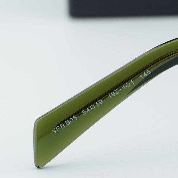 Prada PRB05V 19Z1O1 Rectangle Eyeglasses 54mm - Transparent Bottle - Picture 6 of 10